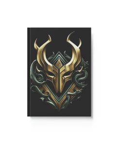 Norse God Notebook – Battle Logo – Hard Backed Journal