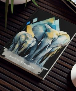 Elephant Inspirationals – Stuff to Remember – Hard Backed Journal