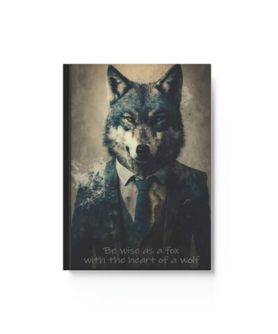 76903 689 400x480 - Wolf Inspirations- Be Wisa as a Fox with the Heart of a Wolf - Hard Backed Journal