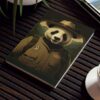 Princess Panda Bear Hard Backed Journal