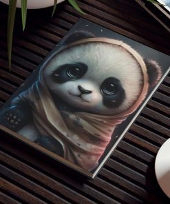 Panda Ready to Go Hard Backed Journal