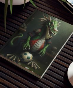 Soccer Dragon Hard Backed Journal
