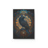 Raven Notebook - Mandala - Hard Backed Journal