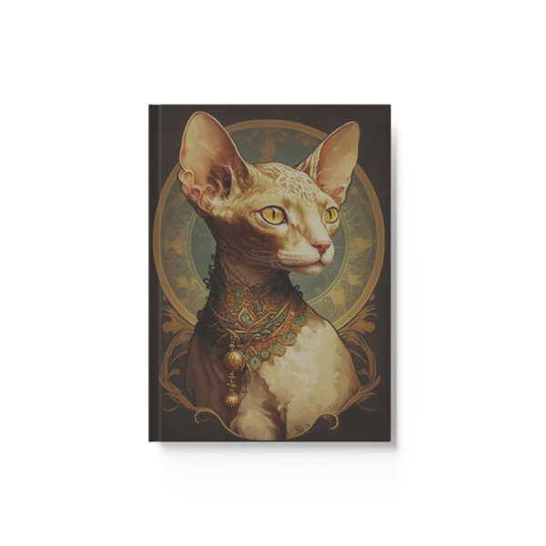 Cornish Rex Notebook – Royalty – Cat Inspirations – Hard Backed Journal