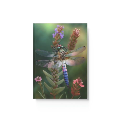 Dragonfly Inspirations – Dragonfly in the Morning –  Hard Backed Journal