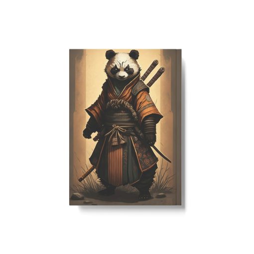 Samurai Panda Hard Backed Journal