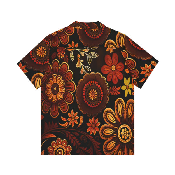 BOHO Flowers Men’s Hawaiian Shirt