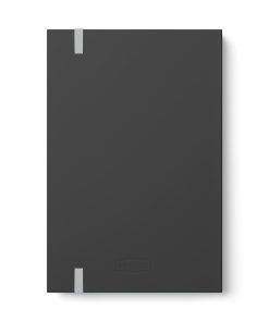 Woodcut Twilight Village Color Contrast Notebook – Ruled