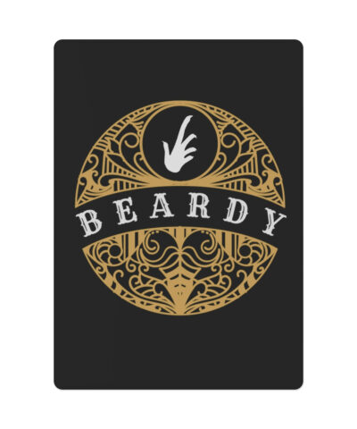 87236 1 400x480 - Bearded Dragon "Beardy" Poker Cards