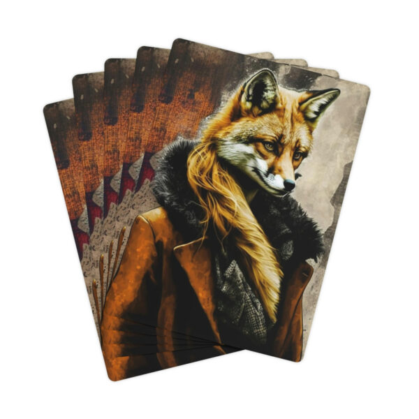Lady Fox Poker Playing Cards