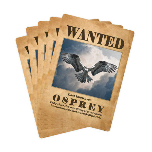 Wanted: Osprey Poker Playing Cards