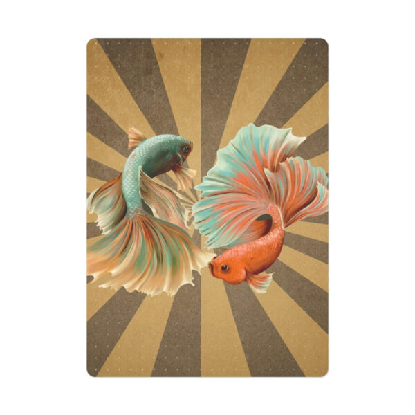 Siamese Fighting Fish Poker Cards