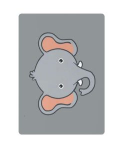 Gigi the Elephant Poker Cards