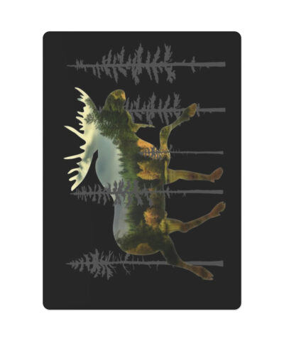 Moose in the Woods Poker Cards