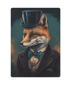 Gentleman Fox Poker Playing Cards