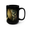 Vintage Victorian Border Collie Portrait - 15 oz Coffee Mug