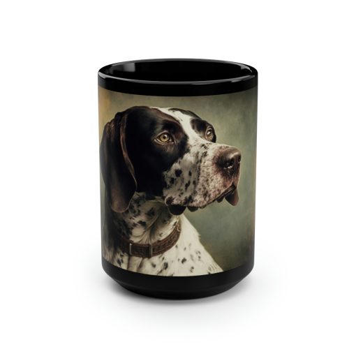 German Shorthaired Pointer Portrait – 15 oz Coffee Mug