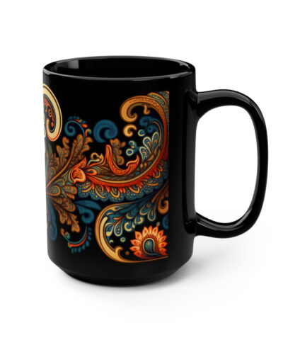 88132 118 400x480 - Boho Cottagecore Bohemian Floral 15 oz Coffee Mug | Goblincore Appeal