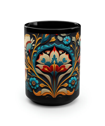 88132 1206 400x480 - Turkish Ottoman Turkish-Islamic Design - 15 oz Coffee Mug
