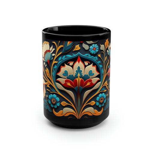 Turkish Ottoman Turkish-Islamic Design – 15 oz Coffee Mug