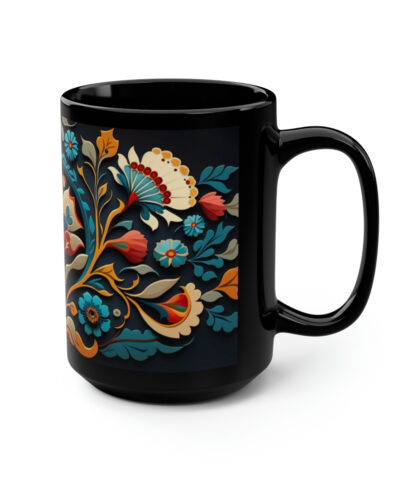 88132 1207 400x480 - Turkish Ottoman Turkish-Islamic Design - 15 oz Coffee Mug