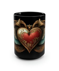Victorian Heart – 15 oz Coffee Mug