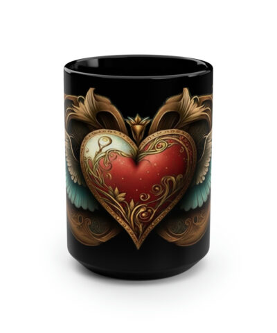 88132 1233 400x480 - Victorian Heart - 15 oz Coffee Mug
