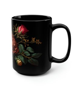 Vintage Victorian Roses 15 oz Coffee Mug