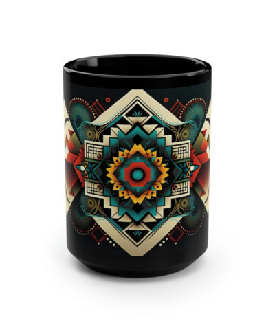88132 135 400x480 - Boho Modern Design 15 oz Coffee Mug Gift