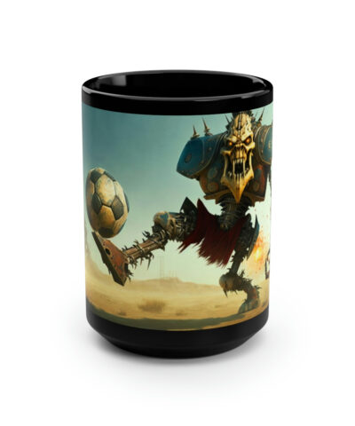 88132 1422 400x480 - Monster Soccer Player 15 oz Coffee Mug Gift