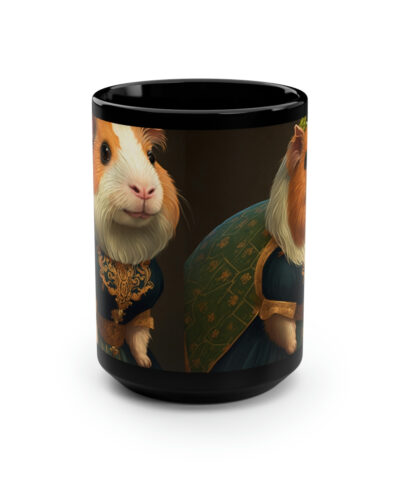 The Twins All Gussied Up | Guinea Pig 15 oz Coffee Mug | Victorian Vintage Style