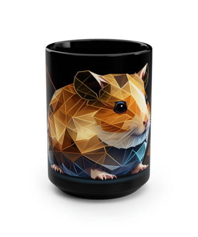 88132 1485 400x480 - Mid-Century Modern Geometric Hamster 15 oz Coffee Mug Gift