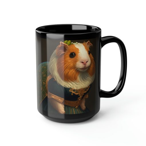 The Twins All Gussied Up | Guinea Pig 15 oz Coffee Mug | Victorian Vintage Style