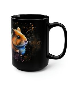Watercolor Hamster Sisters 15 oz Coffee Mug Gift