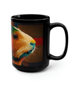 Boho Guinea Pig 15 oz Coffee Mug