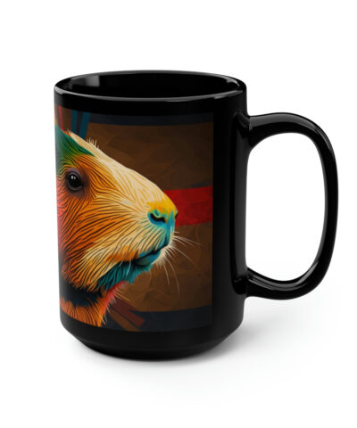 88132 154 400x480 - Boho Guinea Pig 15 oz Coffee Mug