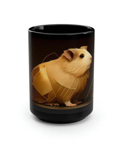 88132 1548 400x480 - Mid-Century Modern Guinea Pig 15 oz Coffee Mug