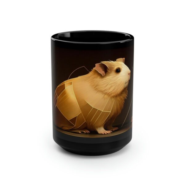 Mid-Century Modern Guinea Pig 15 oz Coffee Mug