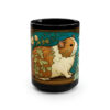 Art Nouveau Guinea Pig 15 oz Coffee Mug | Victorian Vintage Style