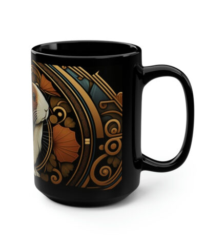 88132 1567 400x480 - Art Nouveau Guinea Pig 15 oz Coffee Mug | Victorian Vintage Style