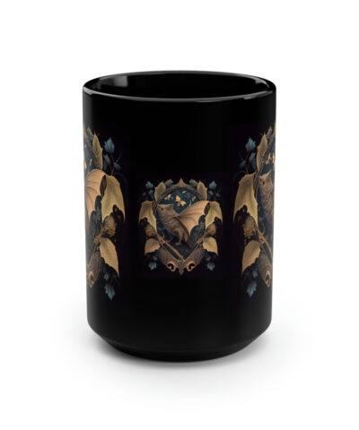 88132 1593 400x480 - Gothic Bat 15 oz Coffee Mug perfect birthday gift for nature lovers