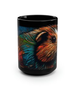 Boho Modern Guinea Pig 15 oz Coffee Mug