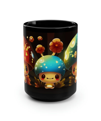 88132 180 400x480 - Kawaii Style Magic Mushrooms 15 oz Coffee Mug perfect for the mushrooming fan or as a birthday gift for nature lovers