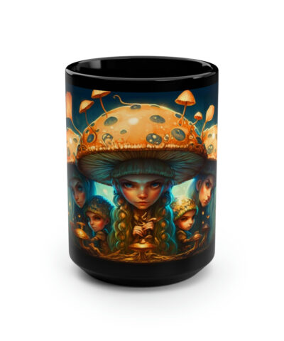 88132 207 400x480 - Anime Magic Mushrooms 15 oz Coffee Mug perfect for the mushrooming fan or as a birthday gift for nature lovers
