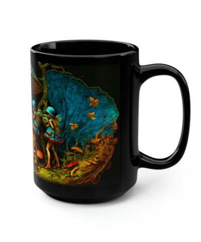 88132 235 400x480 - Woodland Fairies Magic Mushroom 15 oz Coffee Mug perfect for the mushrooming fan or as a birthday gift for nature lovers