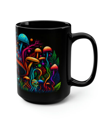 88132 280 400x480 - Magic Mushroom Skull 15 oz Coffee Mug perfect for the mushrooming fan or as a birthday gift for nature lovers