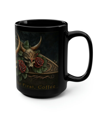 88132 307 400x480 - Viking Saying | "Til Valhalla We Go. But First, Coffee" | 15 oz Coffee Mug
