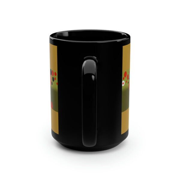 Mid-Century Modern Soccer Ball 15 oz Coffee Mug Gift