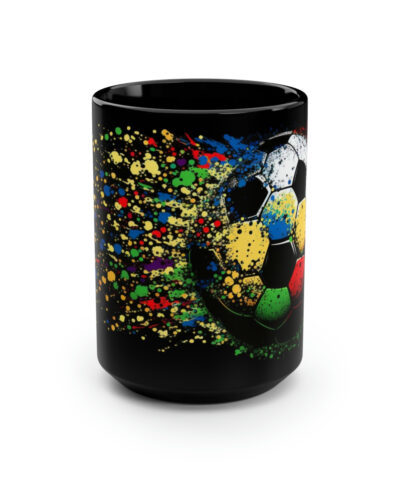 88132 369 400x480 - Pop Art Splatter Soccer Design 15 oz Coffee Mug Gift