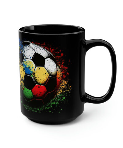 88132 370 400x480 - Pop Art Splatter Soccer Design 15 oz Coffee Mug Gift